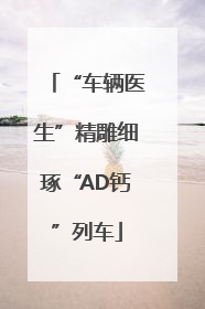 “车辆医生”精雕细琢“AD钙”列车