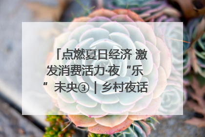 点燃夏日经济 激发消费活力·夜“乐”未央③｜乡村夜话探寻“月下生金”的“共富密码”