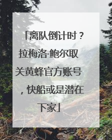 离队倒计时？拉梅洛·鲍尔取关黄蜂官方账号，快船或是潜在下家
