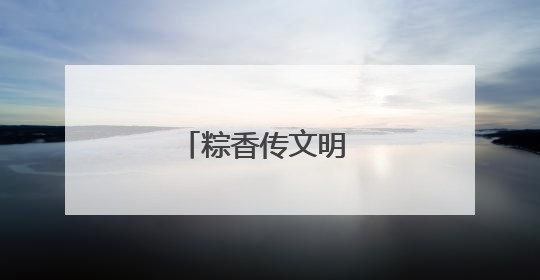 粽香传文明 敬老润人心