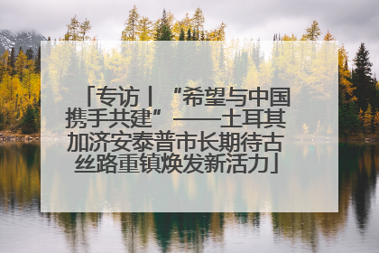 专访丨“希望与中国携手共建”——土耳其加济安泰普市长期待古丝路重镇焕发新活力