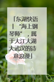 东湖快语丨“海上钢琴师”，属于大江大湖大武汉的诗意浪漫