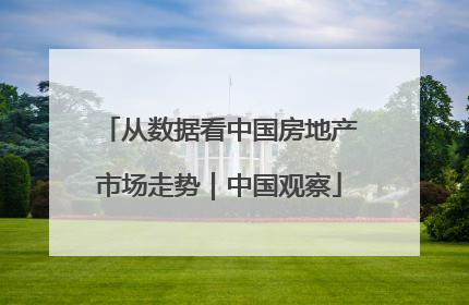 从数据看中国房地产市场走势｜中国观察