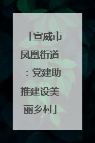 宣威市凤凰街道：党建助推建设美丽乡村