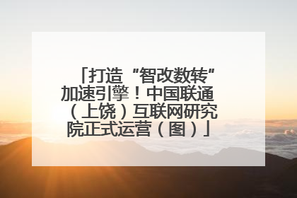 打造“智改数转”加速引擎！中国联通（上饶）互联网研究院正式运营（图）