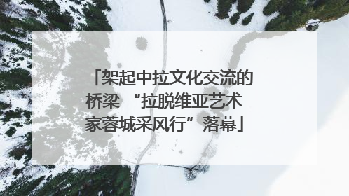 架起中拉文化交流的桥梁 “拉脱维亚艺术家蓉城采风行”落幕