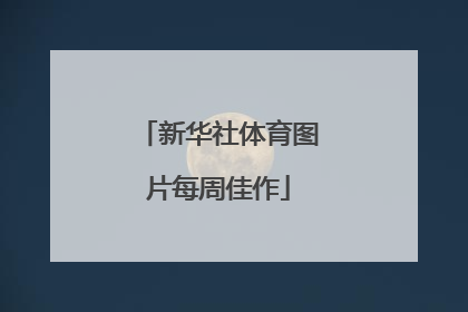 新华社体育图片每周佳作