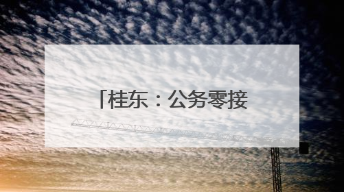 桂东：公务零接待 勤俭办食堂