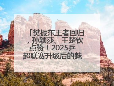 樊振东王者回归，孙颖莎、王楚钦点赞！2025乒超联赛升级后的魅力何在？