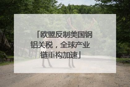 欧盟反制美国钢铝关税，全球产业链重构加速