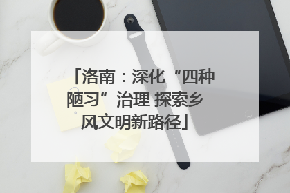 洛南：深化“四种陋习”治理 探索乡风文明新路径