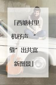 西塘村里机杼声 “缝”出共富新图景