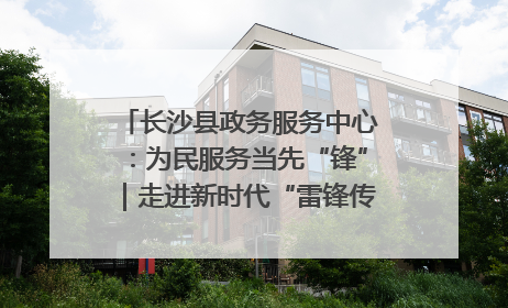 长沙县政务服务中心：为民服务当先“锋”｜走进新时代“雷锋传人 长沙榜样”