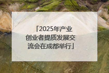 2025年产业创业者提质发展交流会在成都举行